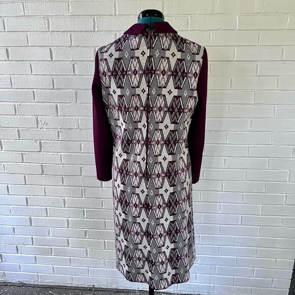 Vintage 70s R&K Knits polyester midi dress - Picture 2 of 4